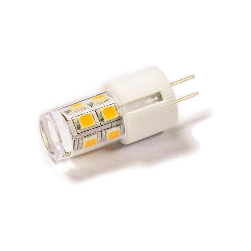 2W 12v LED G4, Warm White or Daylight White - 12v AC/DC