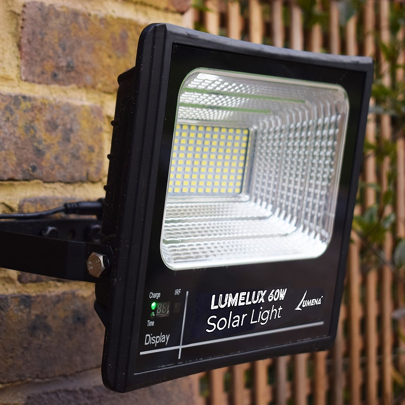 Solar Flood Light - Pro Solar LUMELUX (25W, 60W,120W) Lumena