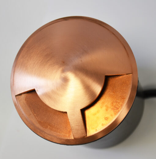 DuoMarka - 2 Way Natural Copper Step Light / Recessed Light - 12v - Image 4