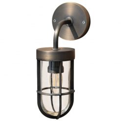 Fisherman - Brass Outdoor Wall Light - Solid Brass (240v)