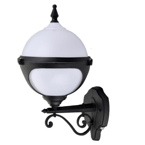 Mystic Globe photocell wall light