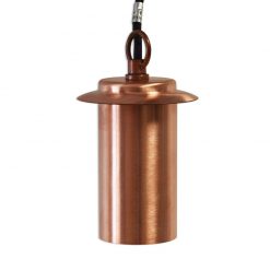 copper hanging light