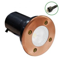 Copper Recessed Light