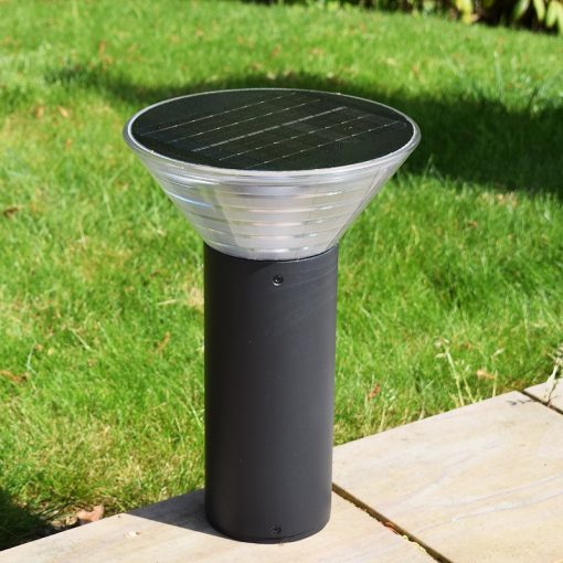 Olympia Solar Pedestal Light in situ