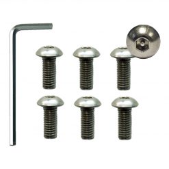 Pin Hex Security Screw Kit 6pk for Pro-Solarsolar