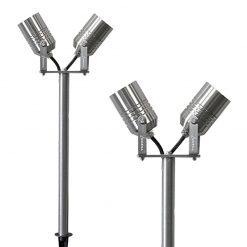 Twin Outdoor Spike Lights