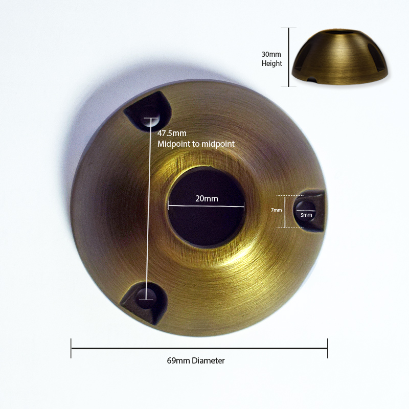 Charleston Surface Mount Base Measurements