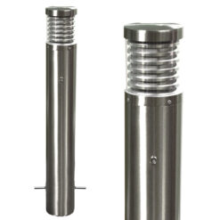 Stainless Steel Root Mount Photocell Bollard Light - Marina