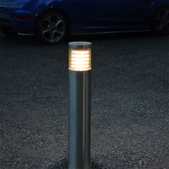 Marina 316 stainless steel bollard Lit Up