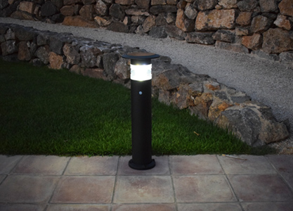 Panama PIR solar bollard lumena web